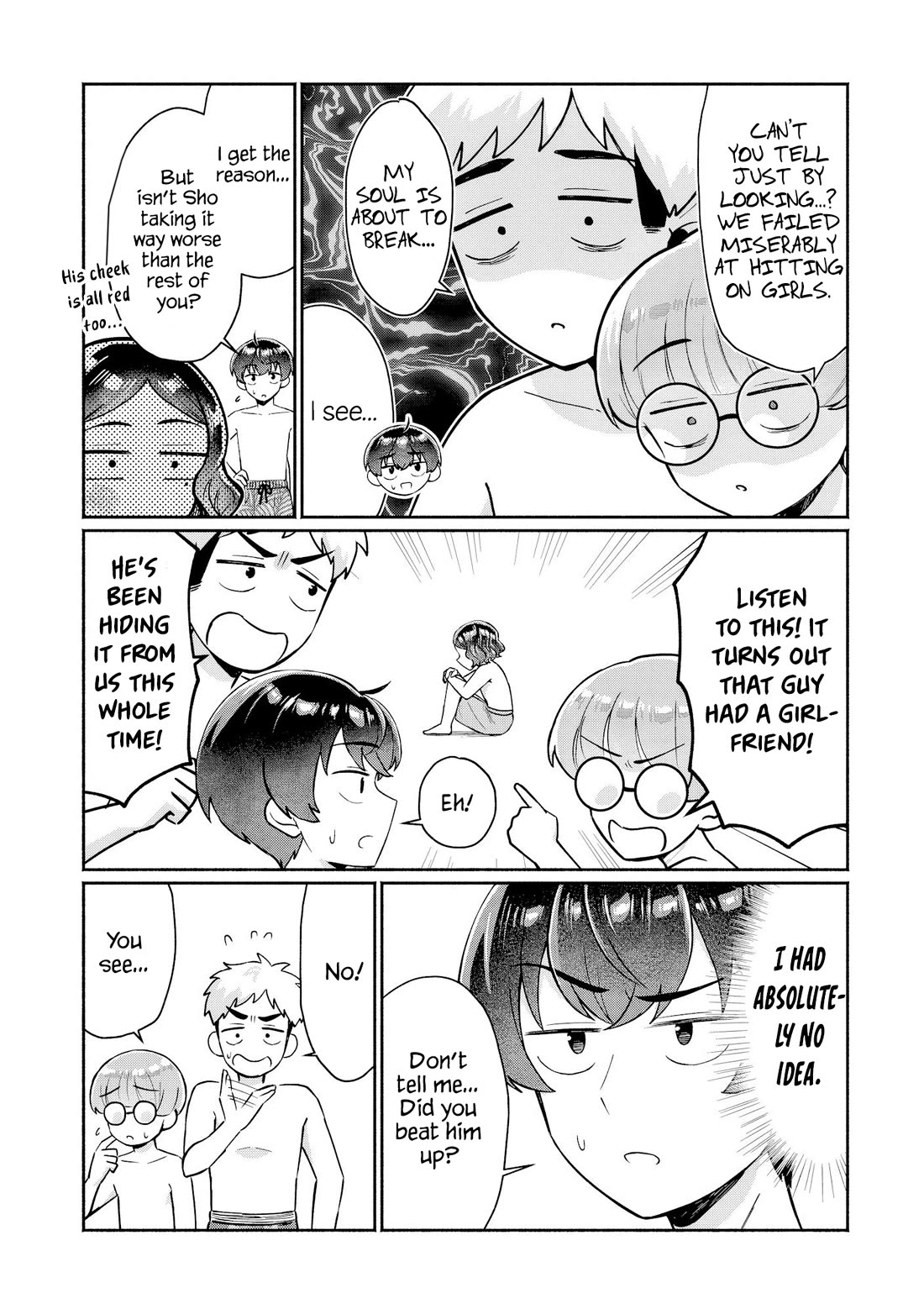 Apparently, My Childhood Friend’s Older Sister, Who is Called a Gal Nowadays, is a Yandere Who Pathologically Loves Me Chapter 17 page 11 - Chapter 17: It's not embarrassing to be seen by the person you love