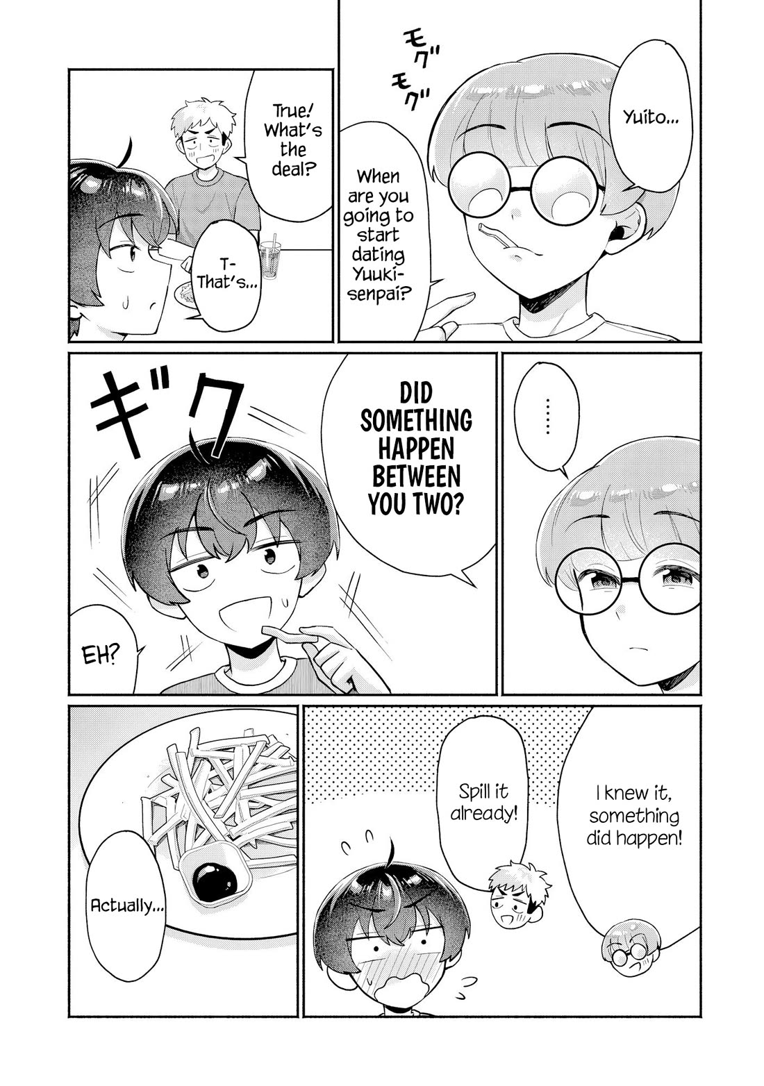 Apparently, My Childhood Friend’s Older Sister, Who is Called a Gal Nowadays, is a Yandere Who Pathologically Loves Me Chapter 17 page 15 - Chapter 17: It's not embarrassing to be seen by the person you love