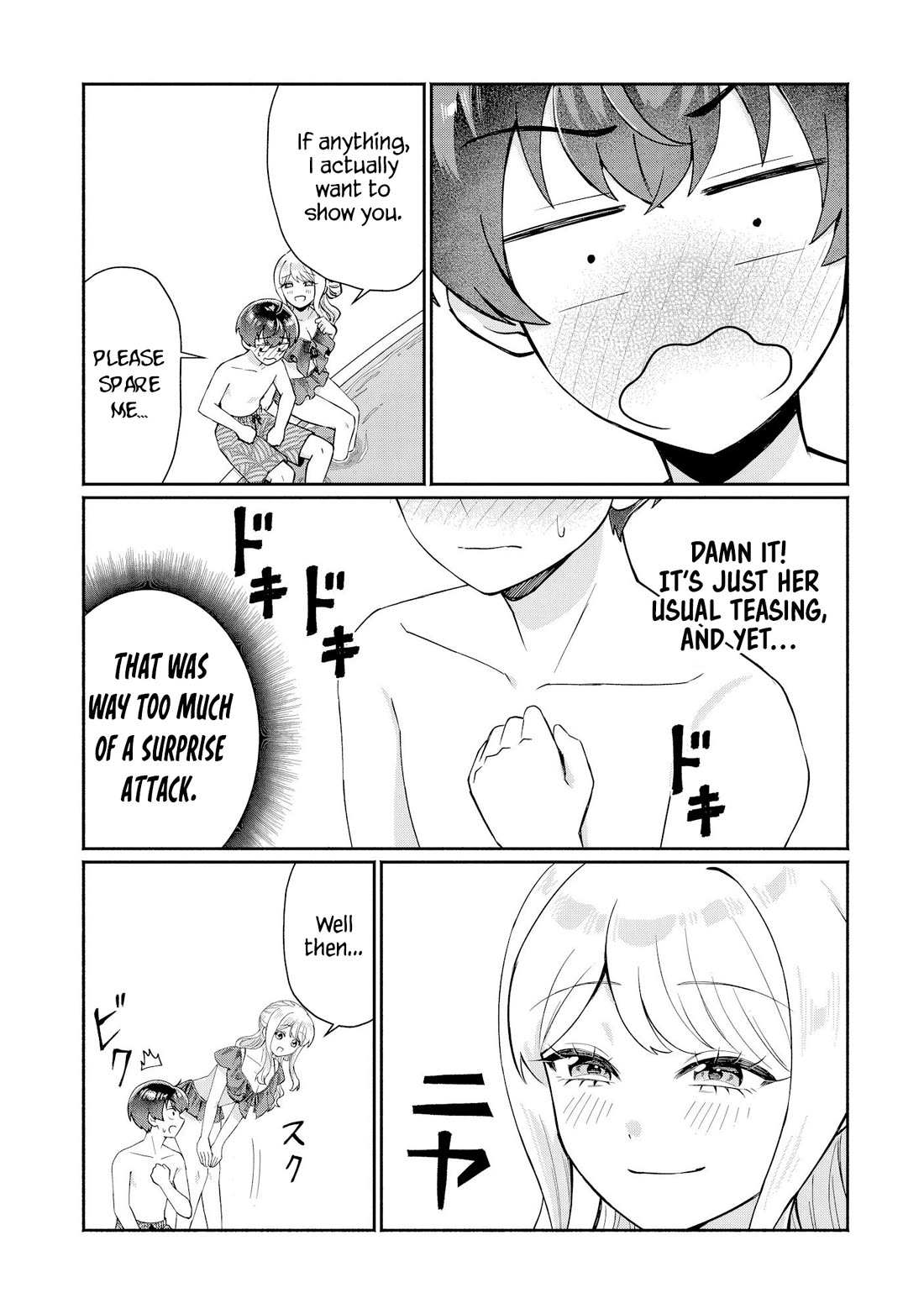 Apparently, My Childhood Friend’s Older Sister, Who is Called a Gal Nowadays, is a Yandere Who Pathologically Loves Me Chapter 17 page 7 - Chapter 17: It's not embarrassing to be seen by the person you love