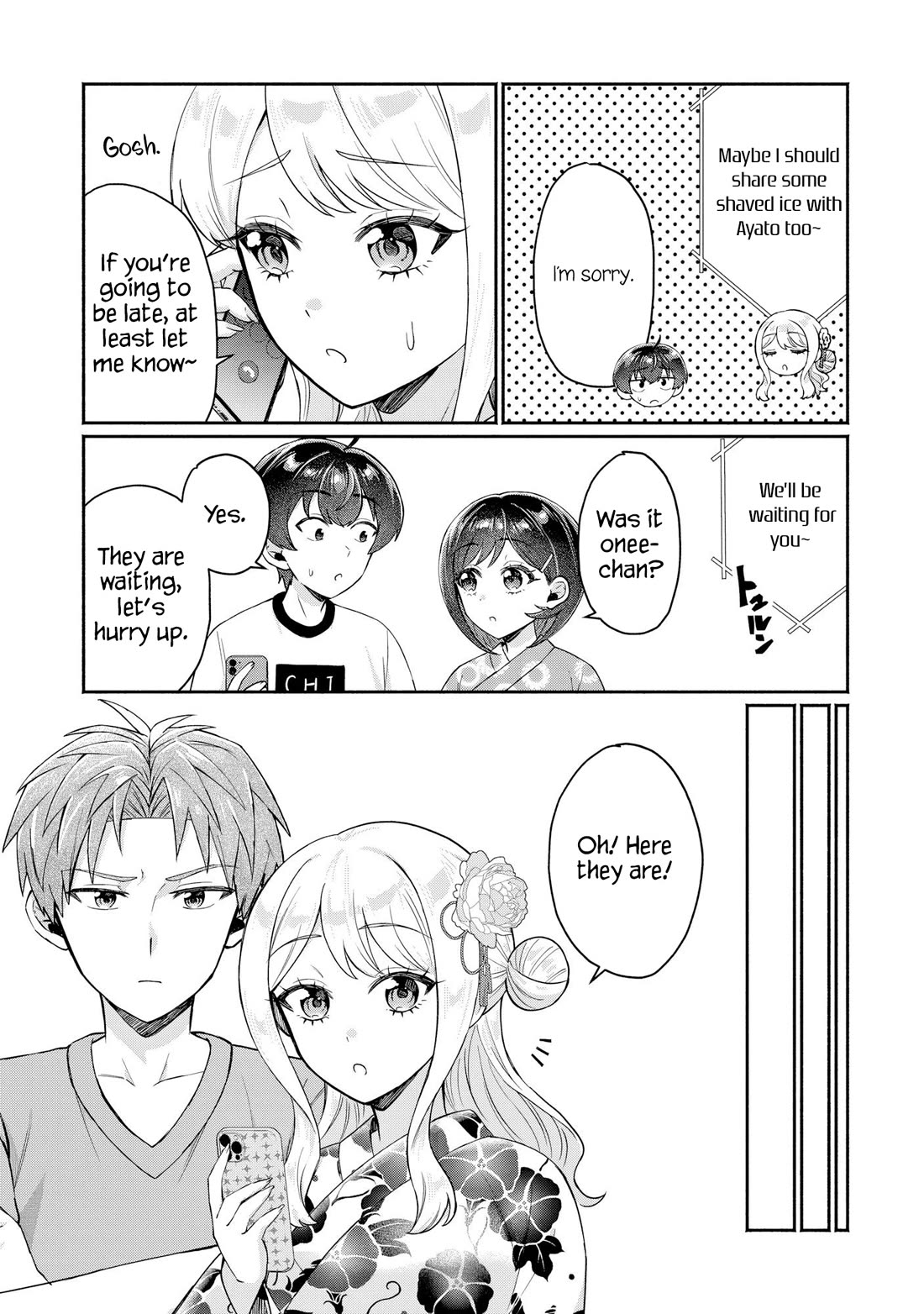Apparently, My Childhood Friend’s Older Sister, Who is Called a Gal Nowadays, is a Yandere Who Pathologically Loves Me Chapter 18 page 19 - Chapter 18: So you were flirting with Suzuno-chan…