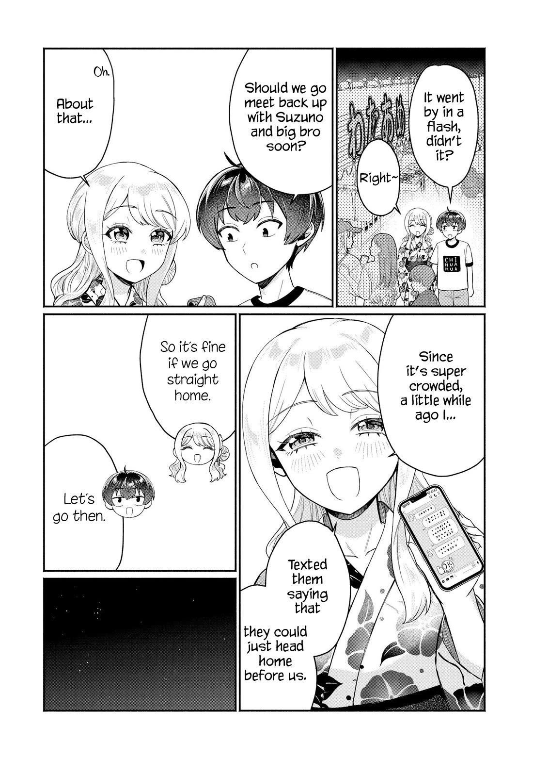Apparently, My Childhood Friend’s Older Sister, Who is Called a Gal Nowadays, is a Yandere Who Pathologically Loves Me Chapter 18 page 24 - Chapter 18: So you were flirting with Suzuno-chan…