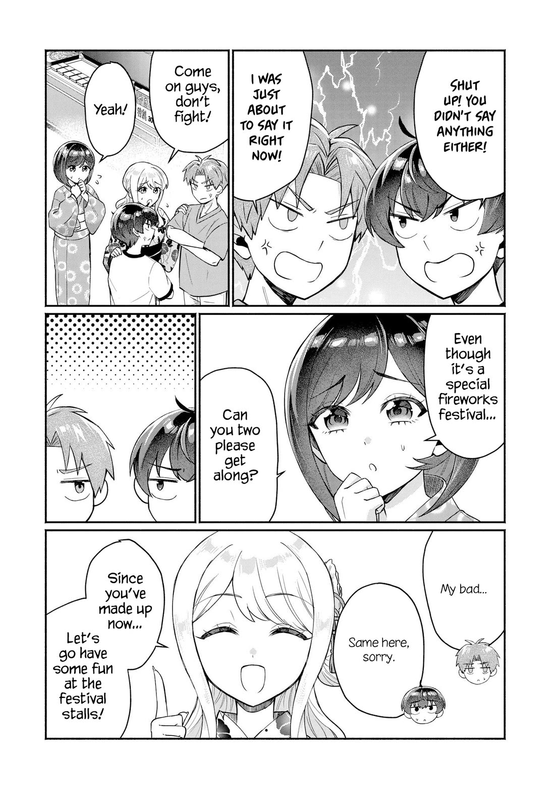Apparently, My Childhood Friend’s Older Sister, Who is Called a Gal Nowadays, is a Yandere Who Pathologically Loves Me Chapter 18 page 6 - Chapter 18: So you were flirting with Suzuno-chan…