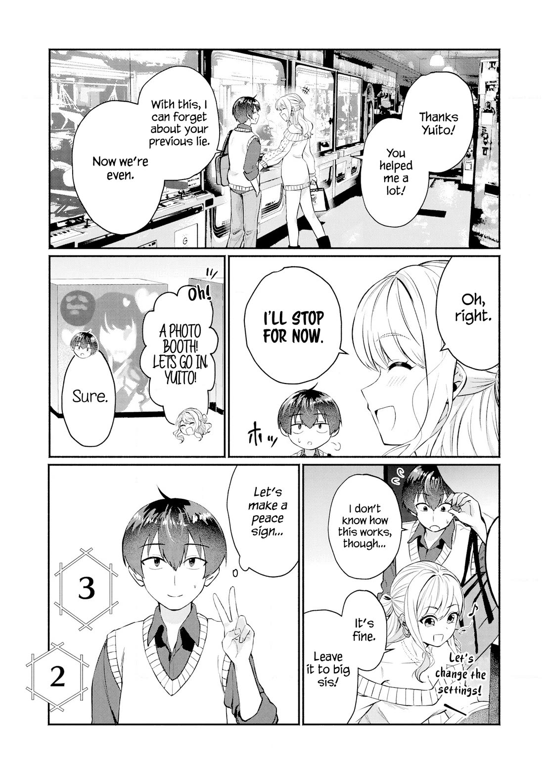 Apparently, My Childhood Friend’s Older Sister, Who is Called a Gal Nowadays, is a Yandere Who Pathologically Loves Me Chapter 2 page 12 - Chapter 2: I also erased that girl's contact info