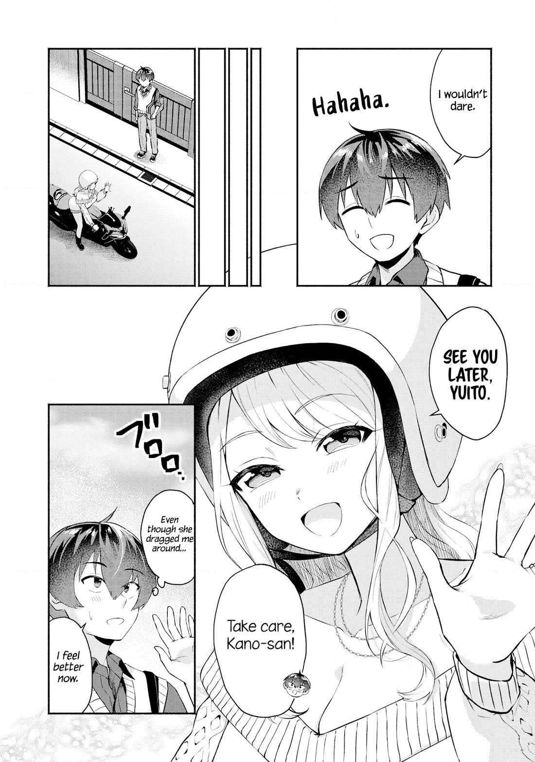 Apparently, My Childhood Friend’s Older Sister, Who is Called a Gal Nowadays, is a Yandere Who Pathologically Loves Me Chapter 2 page 18 - Chapter 2: I also erased that girl's contact info
