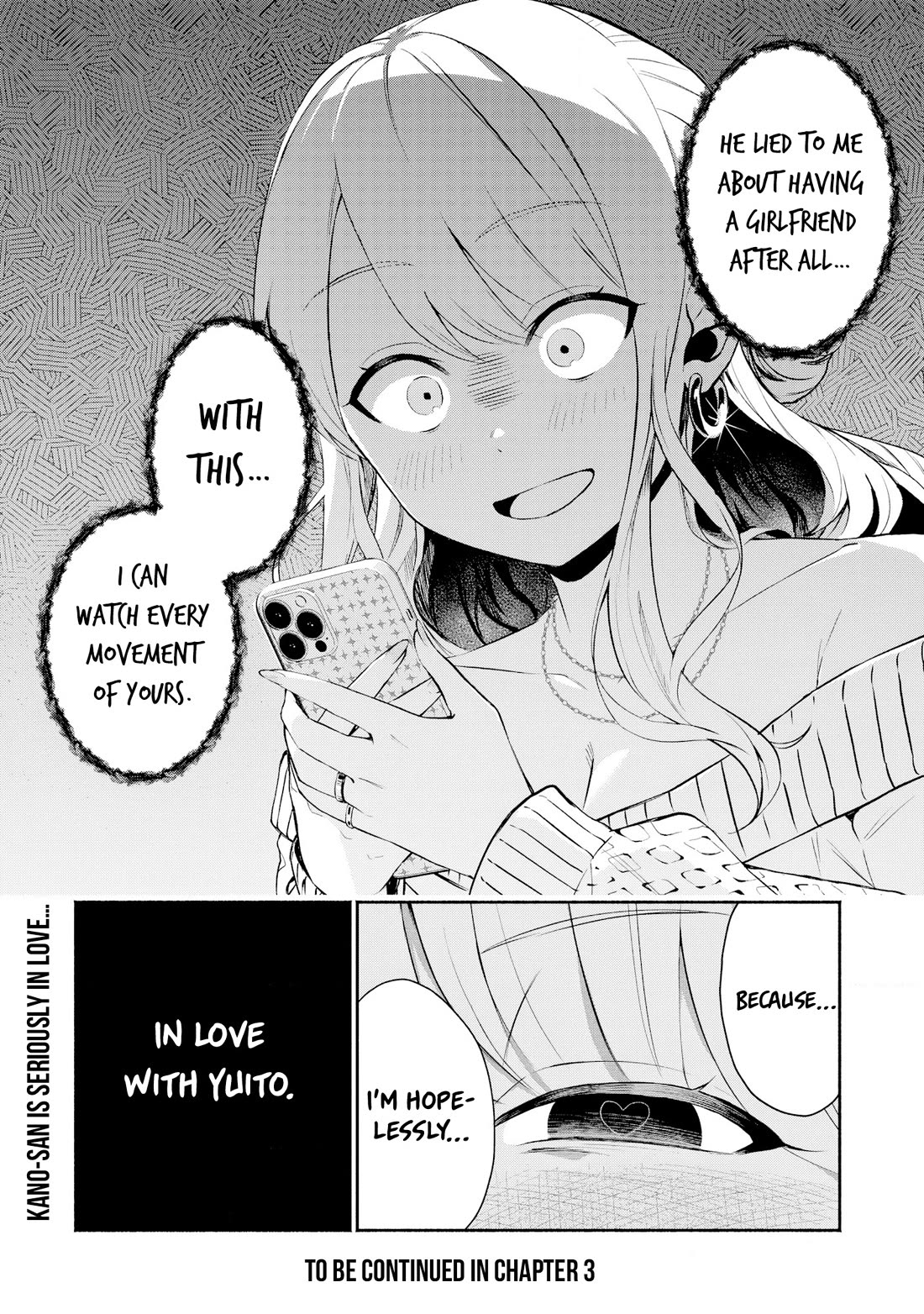 Apparently, My Childhood Friend’s Older Sister, Who is Called a Gal Nowadays, is a Yandere Who Pathologically Loves Me Chapter 2 page 23 - Chapter 2: I also erased that girl's contact info
