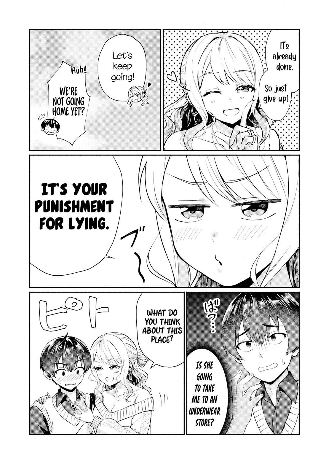 Apparently, My Childhood Friend’s Older Sister, Who is Called a Gal Nowadays, is a Yandere Who Pathologically Loves Me Chapter 2 page 6 - Chapter 2: I also erased that girl's contact info