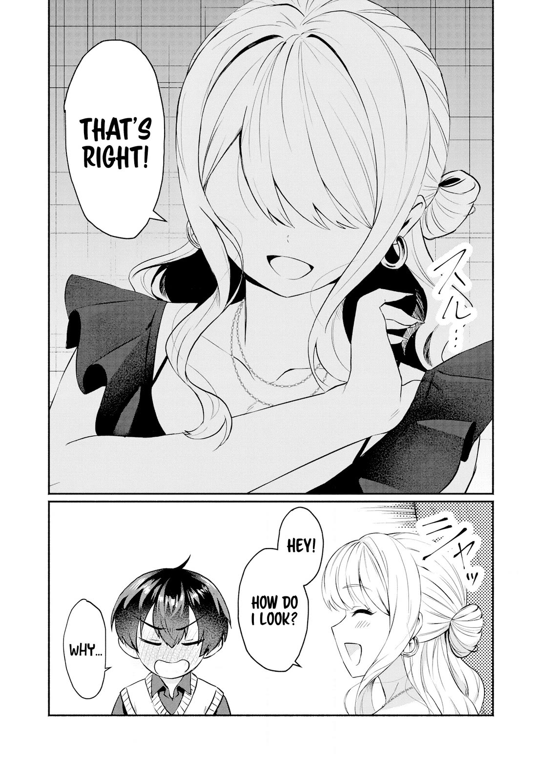 Apparently, My Childhood Friend’s Older Sister, Who is Called a Gal Nowadays, is a Yandere Who Pathologically Loves Me Chapter 2 page 8 - Chapter 2: I also erased that girl's contact info