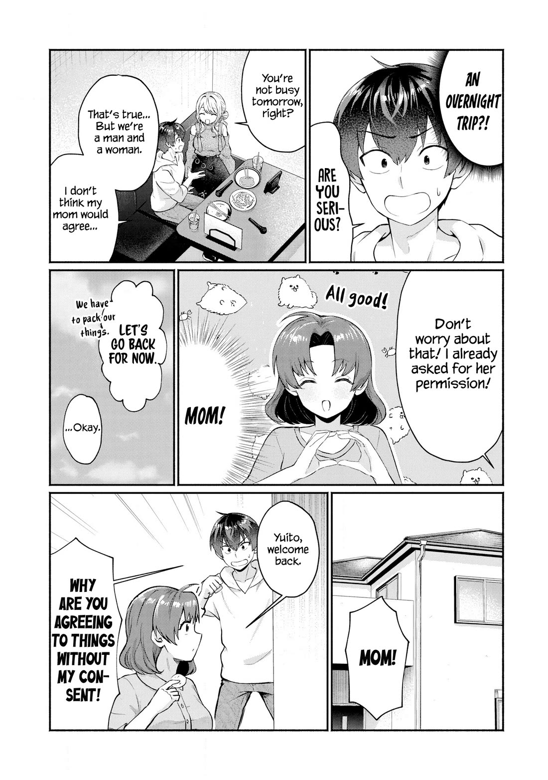 Apparently, My Childhood Friend’s Older Sister, Who is Called a Gal Nowadays, is a Yandere Who Pathologically Loves Me Chapter 3 page 11 - Chapter 3: Isn’t it exciting to be alone in a closed room?