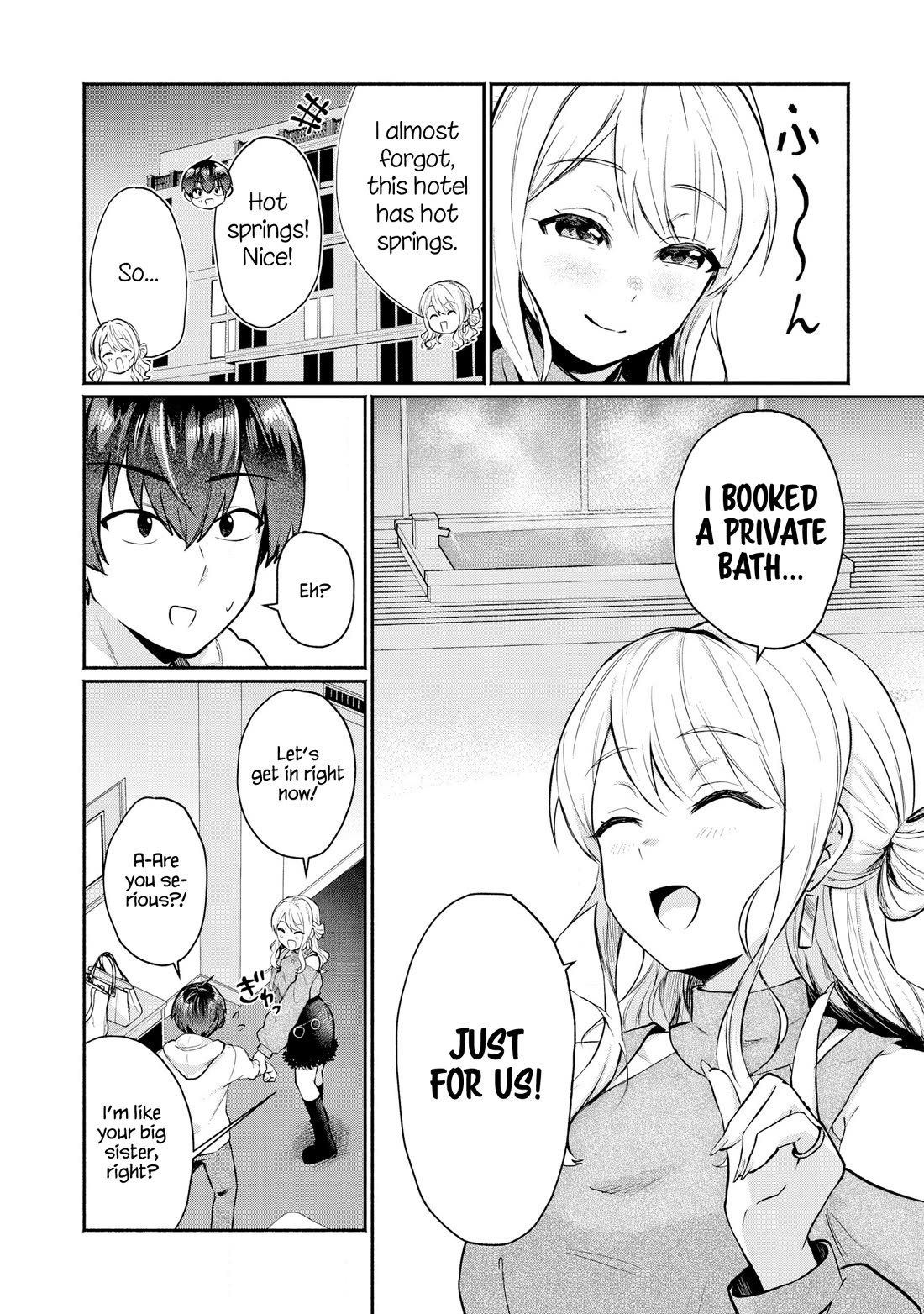 Apparently, My Childhood Friend’s Older Sister, Who is Called a Gal Nowadays, is a Yandere Who Pathologically Loves Me Chapter 3 page 15 - Chapter 3: Isn’t it exciting to be alone in a closed room?