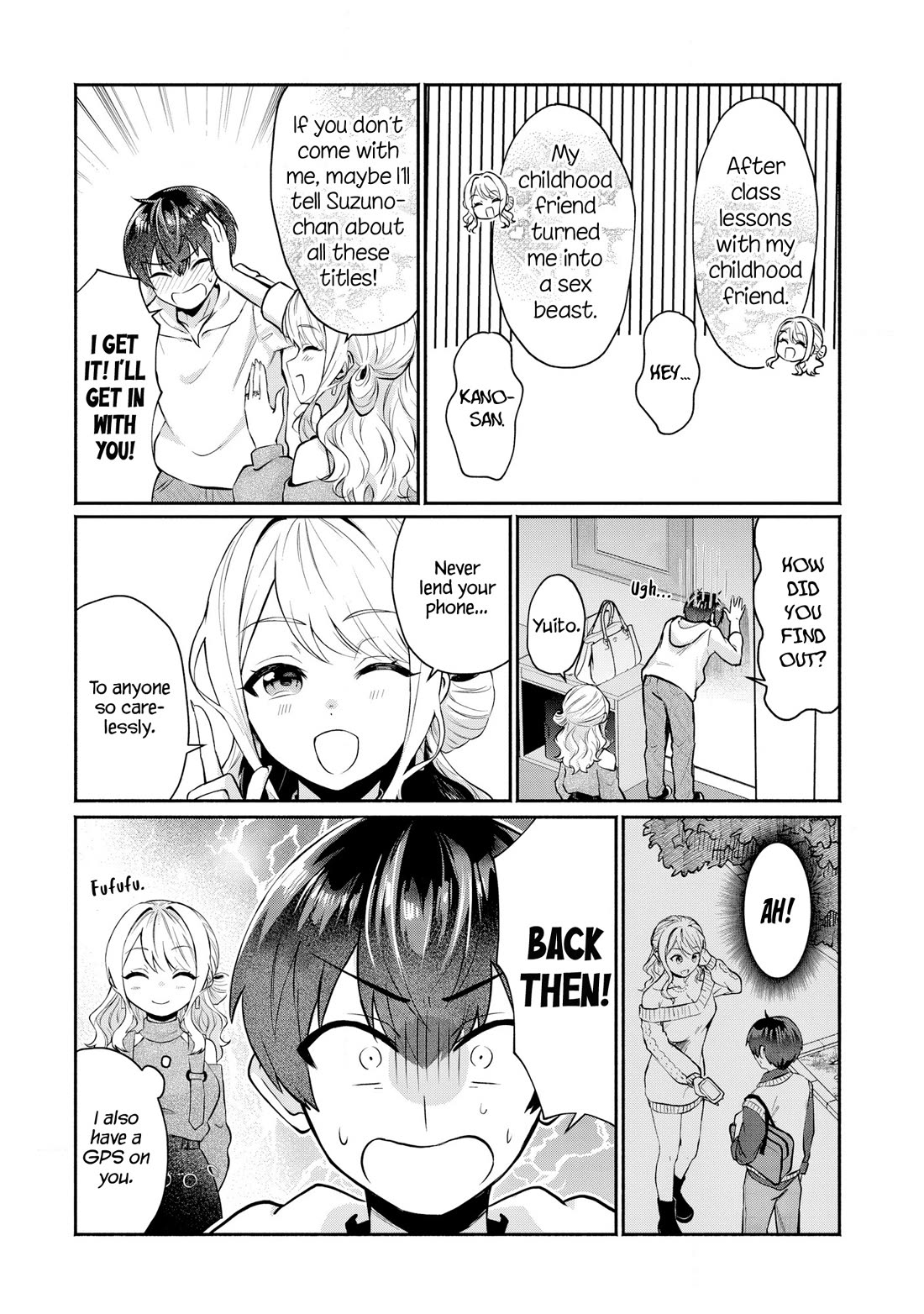 Apparently, My Childhood Friend’s Older Sister, Who is Called a Gal Nowadays, is a Yandere Who Pathologically Loves Me Chapter 3 page 18 - Chapter 3: Isn’t it exciting to be alone in a closed room?