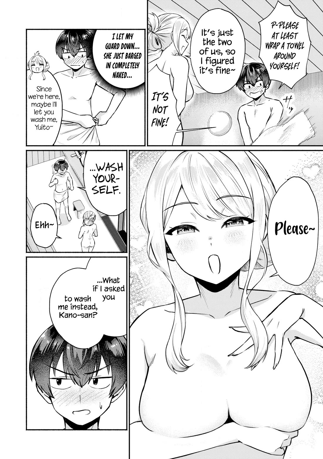 Apparently, My Childhood Friend’s Older Sister, Who is Called a Gal Nowadays, is a Yandere Who Pathologically Loves Me Chapter 4 page 2 - Chapter 4: Yuito's bolder than he looks