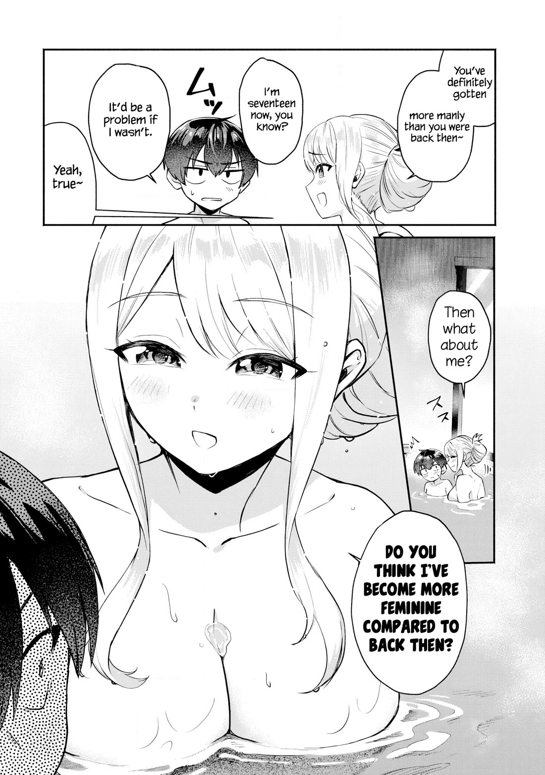 Apparently, My Childhood Friend’s Older Sister, Who is Called a Gal Nowadays, is a Yandere Who Pathologically Loves Me Chapter 4 page 6 - Chapter 4: Yuito's bolder than he looks