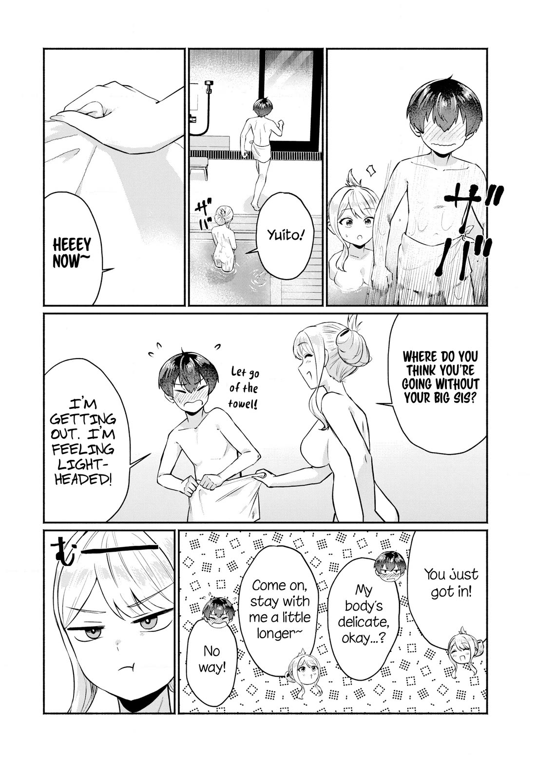Apparently, My Childhood Friend’s Older Sister, Who is Called a Gal Nowadays, is a Yandere Who Pathologically Loves Me Chapter 4 page 8 - Chapter 4: Yuito's bolder than he looks