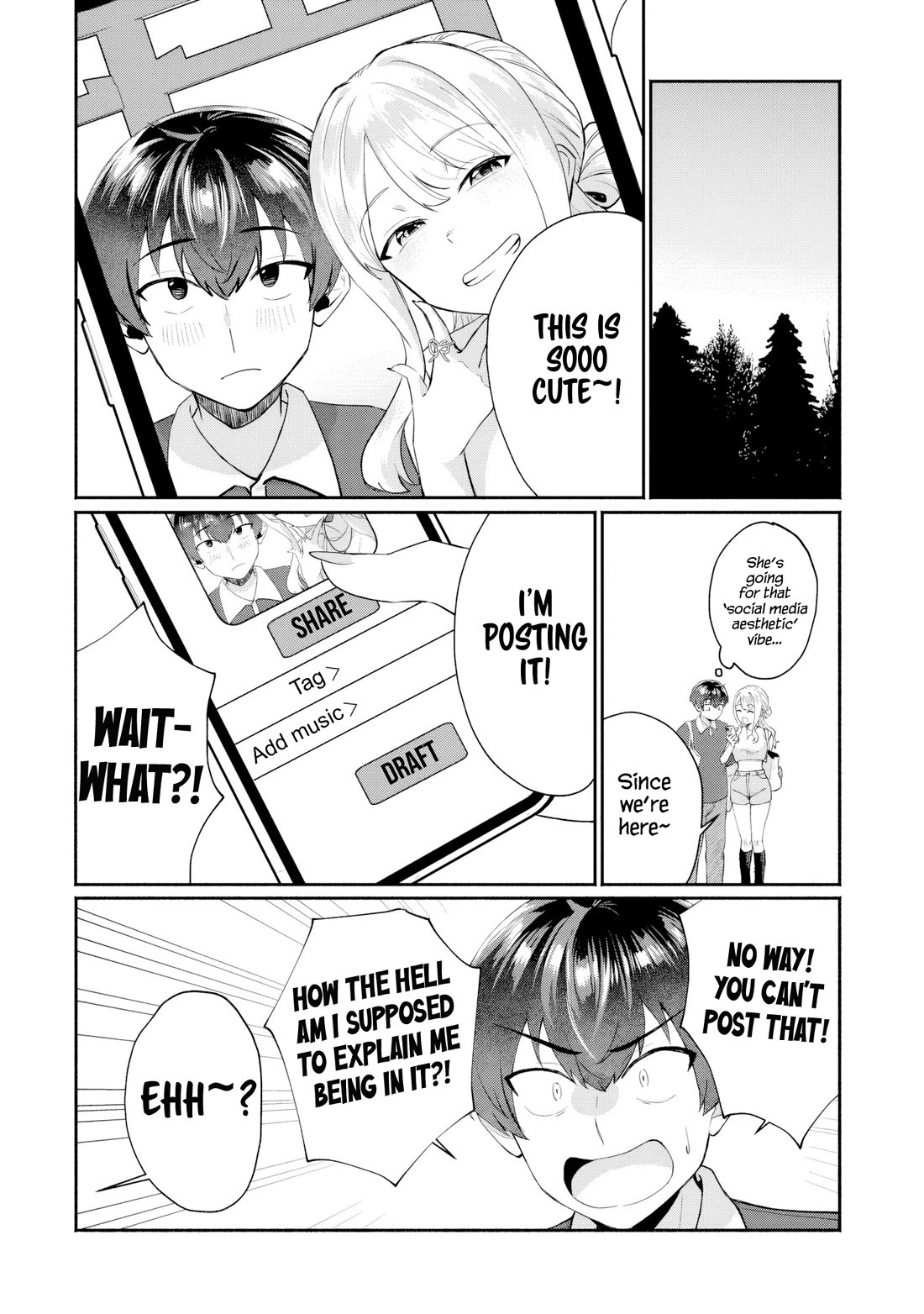 Apparently, My Childhood Friend’s Older Sister, Who is Called a Gal Nowadays, is a Yandere Who Pathologically Loves Me Chapter 5 page 10 - Chapter 5: I'm definitely not letting you get away tonight
