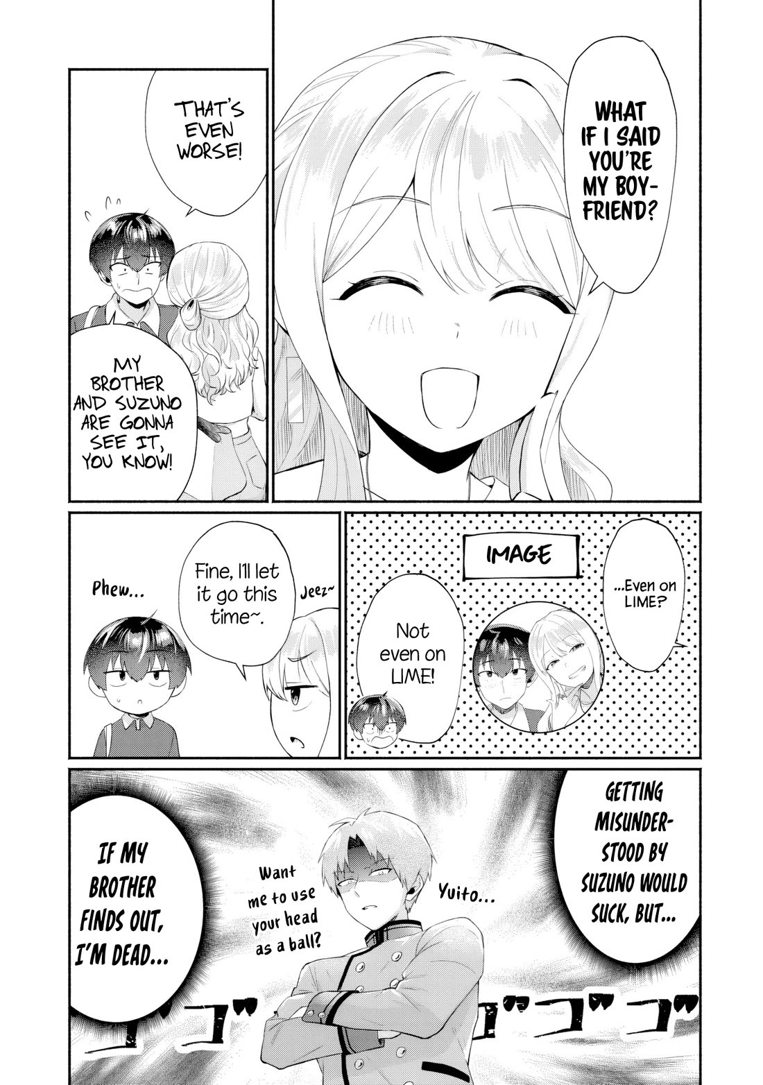 Apparently, My Childhood Friend’s Older Sister, Who is Called a Gal Nowadays, is a Yandere Who Pathologically Loves Me Chapter 5 page 11 - Chapter 5: I'm definitely not letting you get away tonight