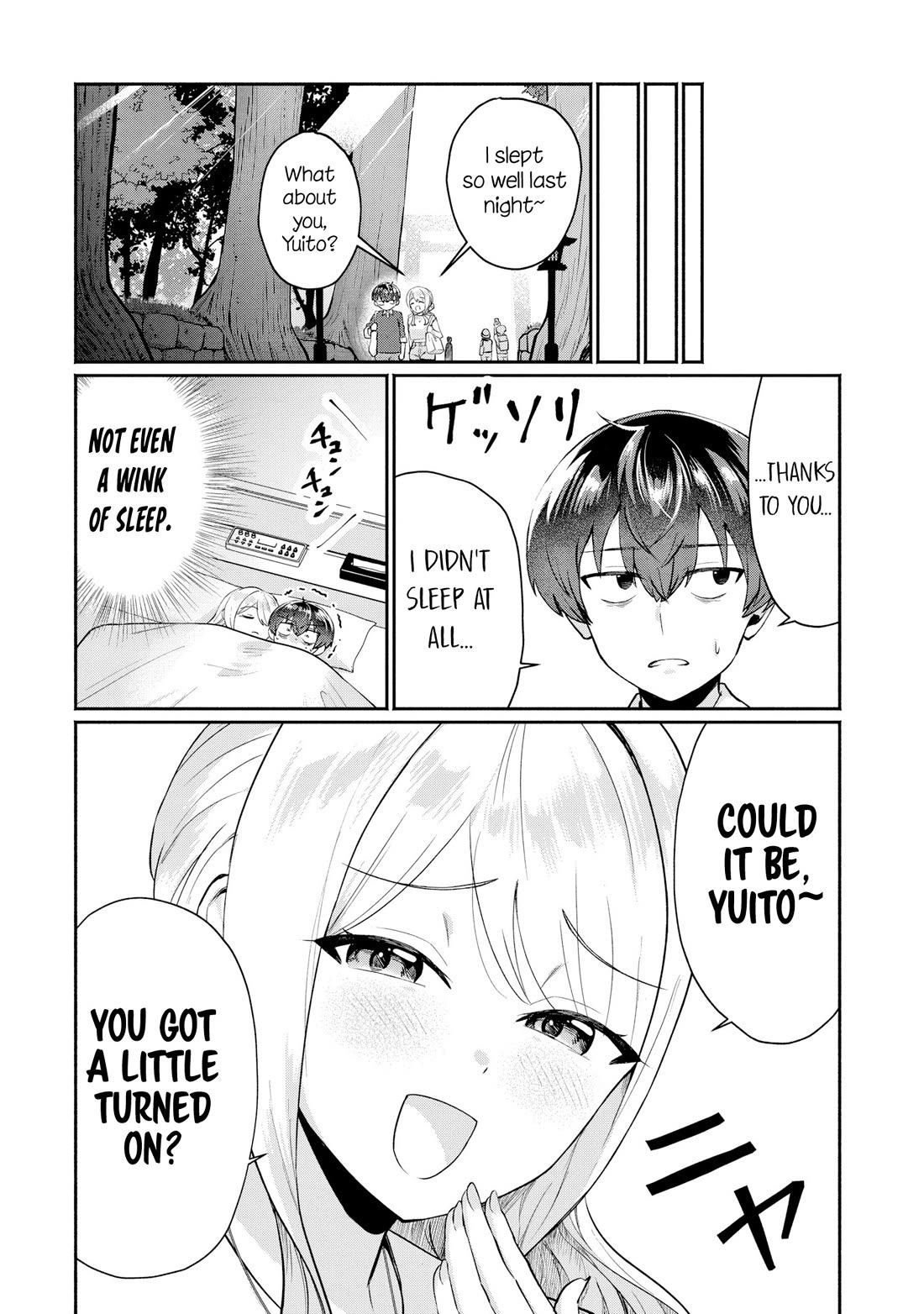 Apparently, My Childhood Friend’s Older Sister, Who is Called a Gal Nowadays, is a Yandere Who Pathologically Loves Me Chapter 5 page 4 - Chapter 5: I'm definitely not letting you get away tonight