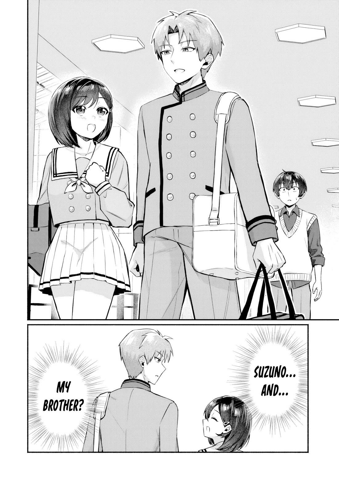 Apparently, My Childhood Friend’s Older Sister, Who is Called a Gal Nowadays, is a Yandere Who Pathologically Loves Me Chapter 6 page 12 - Chapter 6: It means I'm going to make a move on you
