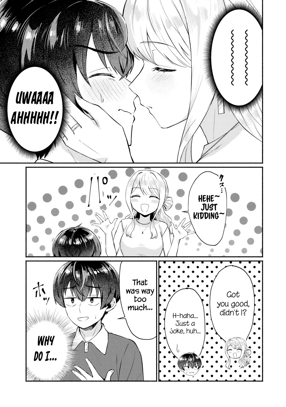 Apparently, My Childhood Friend’s Older Sister, Who is Called a Gal Nowadays, is a Yandere Who Pathologically Loves Me Chapter 6 page 5 - Chapter 6: It means I'm going to make a move on you
