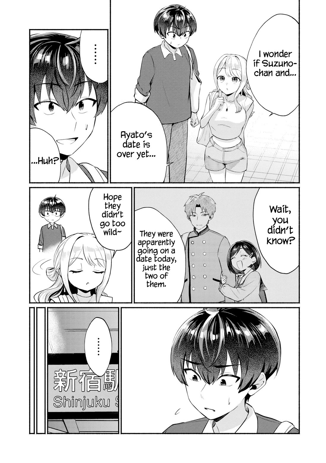 Apparently, My Childhood Friend’s Older Sister, Who is Called a Gal Nowadays, is a Yandere Who Pathologically Loves Me Chapter 6 page 7 - Chapter 6: It means I'm going to make a move on you