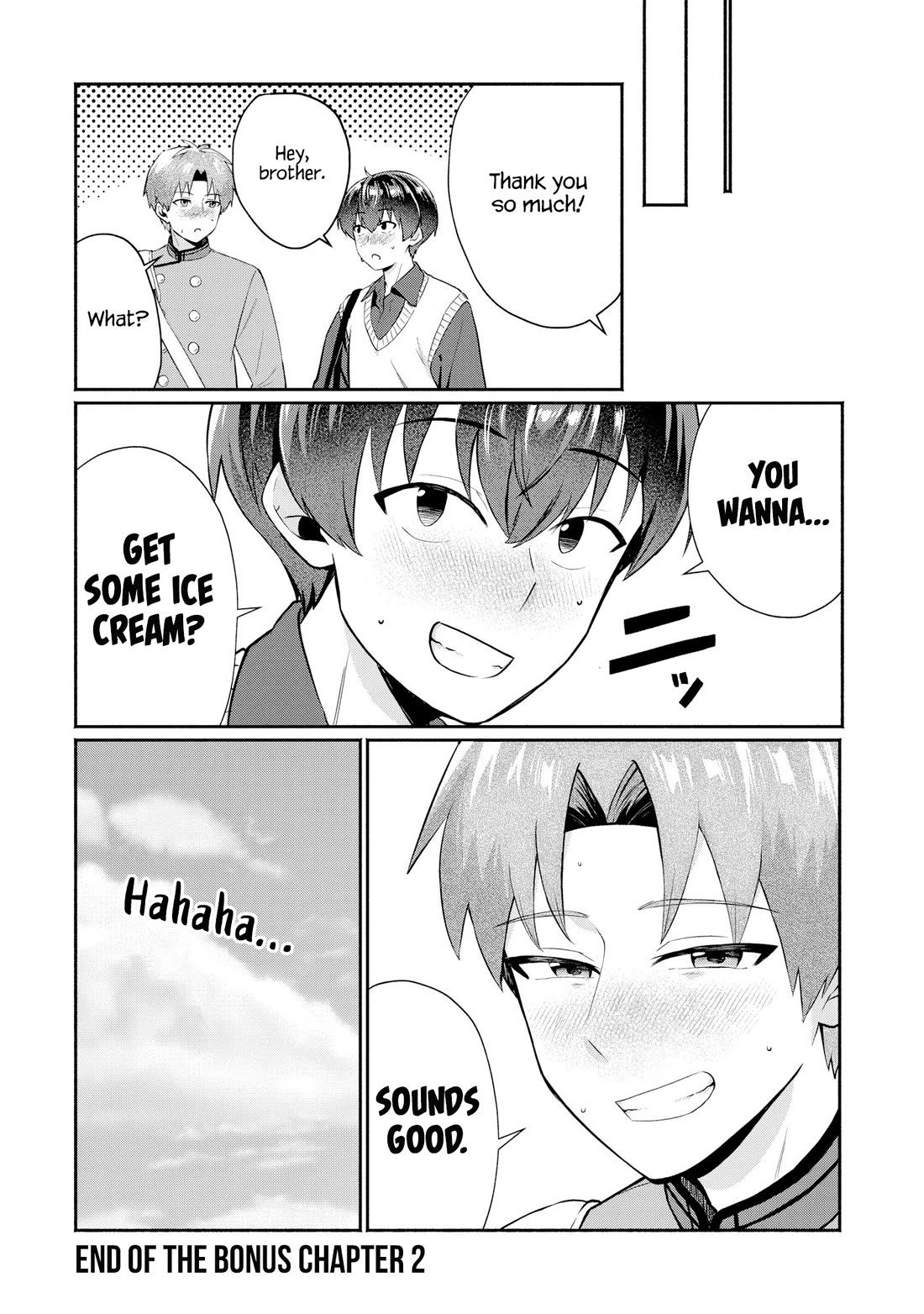 Apparently, My Childhood Friend’s Older Sister, Who is Called a Gal Nowadays, is a Yandere Who Pathologically Loves Me Chapter 7.5 page 6 - Chapter 7.5: Tantamen
