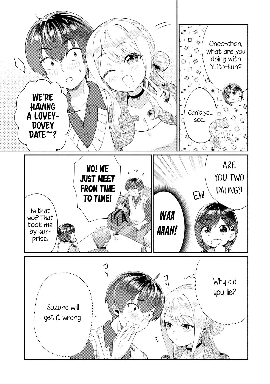 Apparently, My Childhood Friend’s Older Sister, Who is Called a Gal Nowadays, is a Yandere Who Pathologically Loves Me Chapter 7 page 15 - Chapter 7: Yuuki Kano is Yuito’s girlfriend!