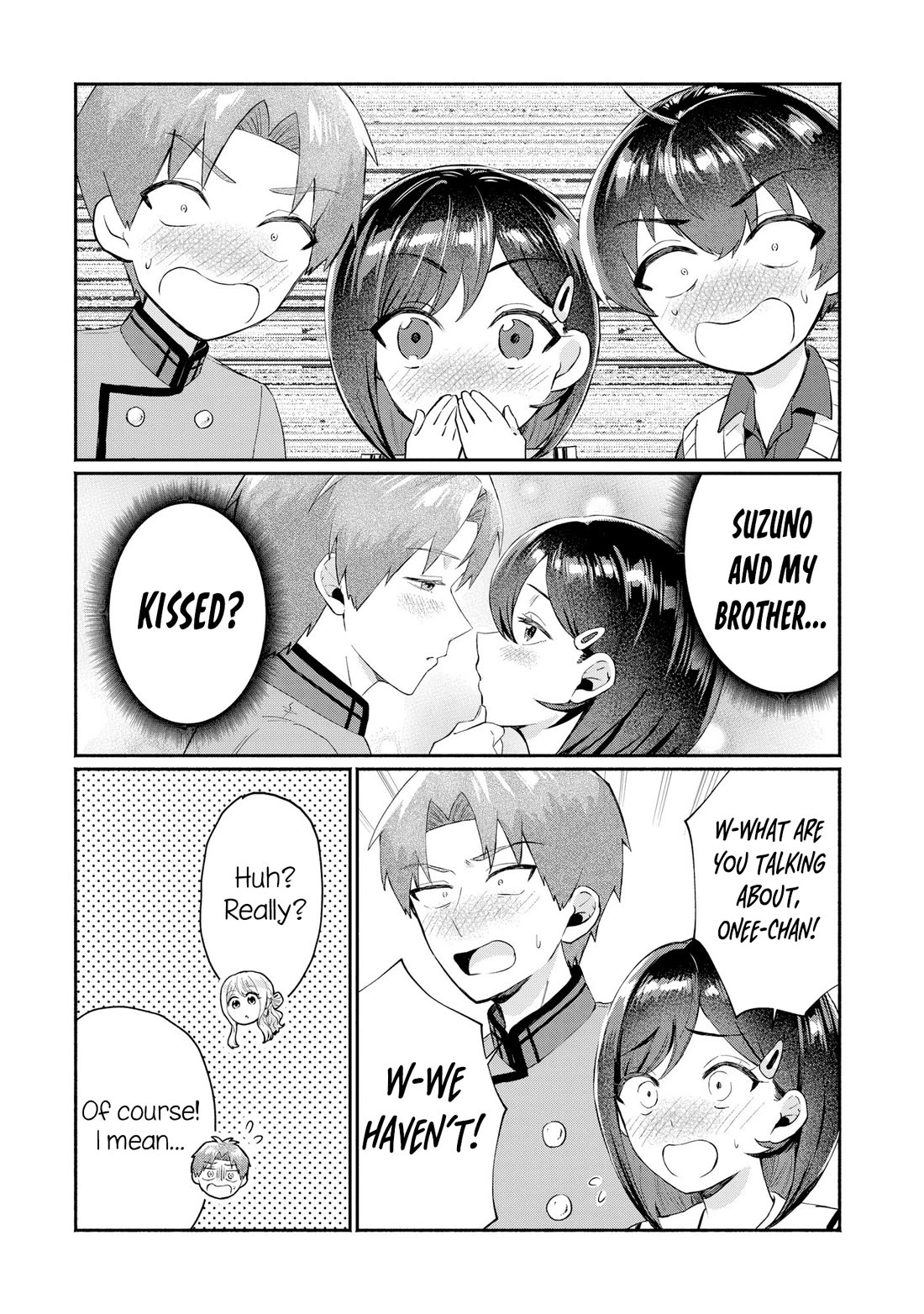 Apparently, My Childhood Friend’s Older Sister, Who is Called a Gal Nowadays, is a Yandere Who Pathologically Loves Me Chapter 8 page 10 - Chapter 8: I thought you already kissed