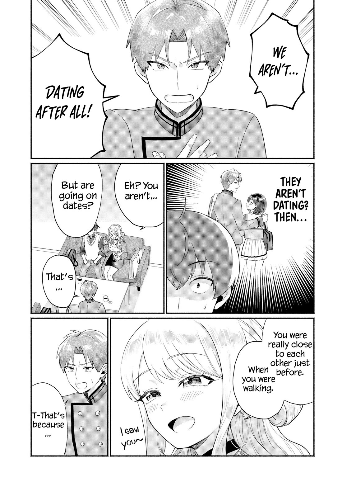 Apparently, My Childhood Friend’s Older Sister, Who is Called a Gal Nowadays, is a Yandere Who Pathologically Loves Me Chapter 8 page 11 - Chapter 8: I thought you already kissed