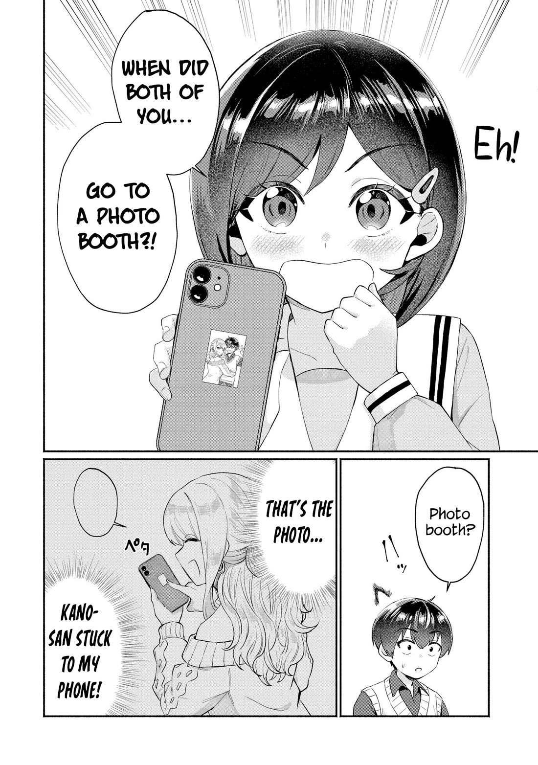 Apparently, My Childhood Friend’s Older Sister, Who is Called a Gal Nowadays, is a Yandere Who Pathologically Loves Me Chapter 8 page 4 - Chapter 8: I thought you already kissed