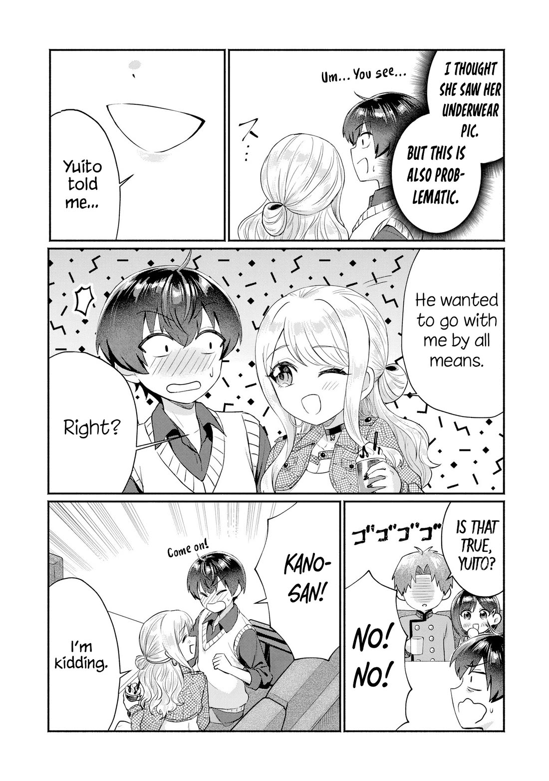 Apparently, My Childhood Friend’s Older Sister, Who is Called a Gal Nowadays, is a Yandere Who Pathologically Loves Me Chapter 8 page 5 - Chapter 8: I thought you already kissed