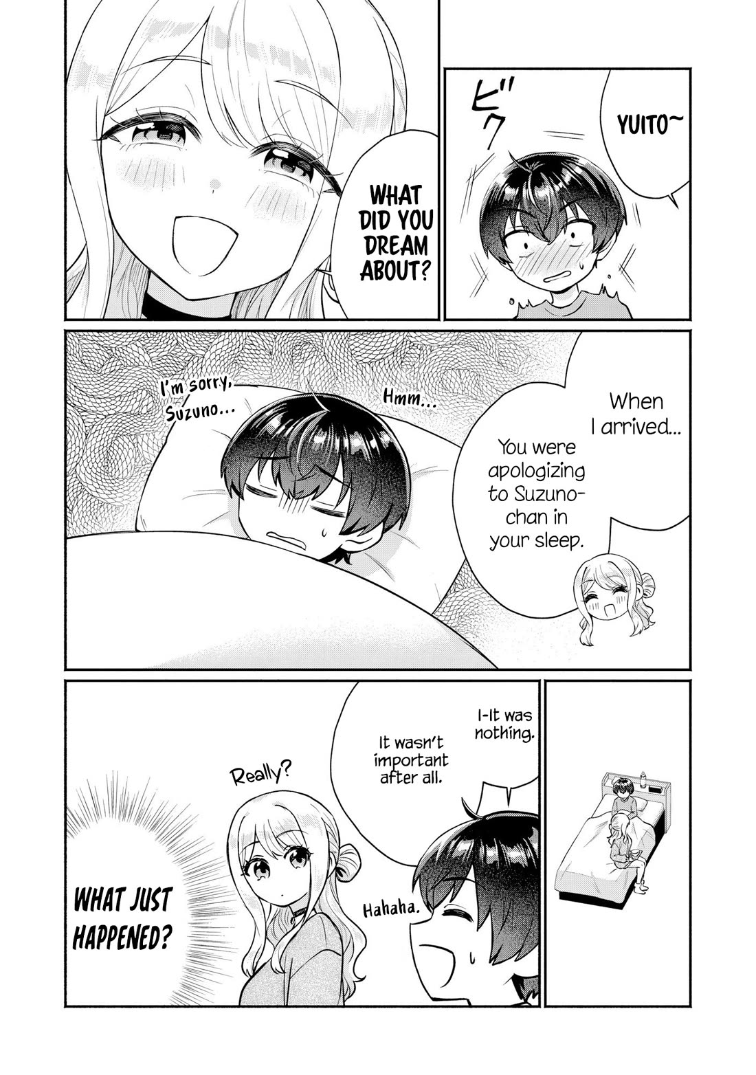 Apparently, My Childhood Friend’s Older Sister, Who is Called a Gal Nowadays, is a Yandere Who Pathologically Loves Me Chapter 9 page 11 - Chapter 9: It’ll be quick, so can’t you just take off your pants please?