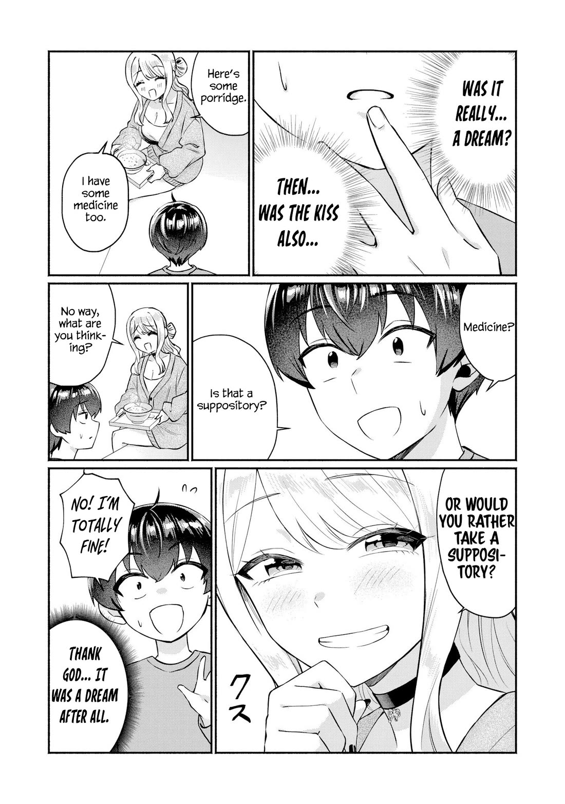 Apparently, My Childhood Friend’s Older Sister, Who is Called a Gal Nowadays, is a Yandere Who Pathologically Loves Me Chapter 9 page 12 - Chapter 9: It’ll be quick, so can’t you just take off your pants please?
