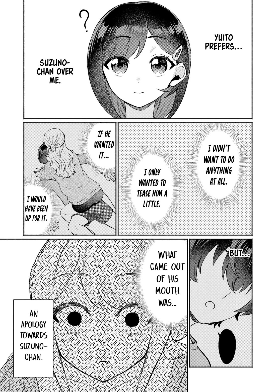 Apparently, My Childhood Friend’s Older Sister, Who is Called a Gal Nowadays, is a Yandere Who Pathologically Loves Me Chapter 9 page 15 - Chapter 9: It’ll be quick, so can’t you just take off your pants please?