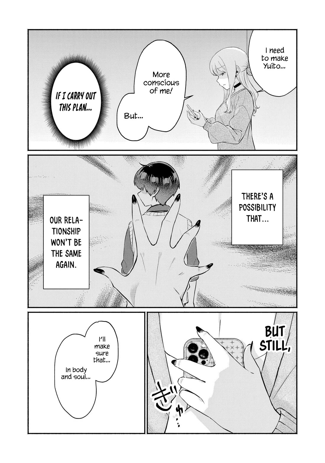 Apparently, My Childhood Friend’s Older Sister, Who is Called a Gal Nowadays, is a Yandere Who Pathologically Loves Me Chapter 9 page 19 - Chapter 9: It’ll be quick, so can’t you just take off your pants please?