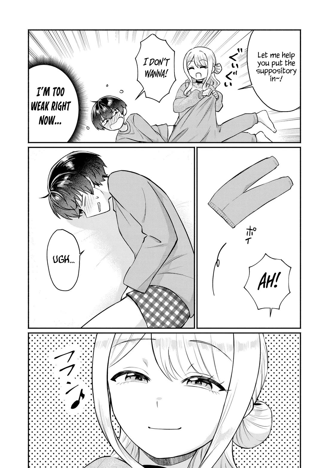 Apparently, My Childhood Friend’s Older Sister, Who is Called a Gal Nowadays, is a Yandere Who Pathologically Loves Me Chapter 9 page 3 - Chapter 9: It’ll be quick, so can’t you just take off your pants please?
