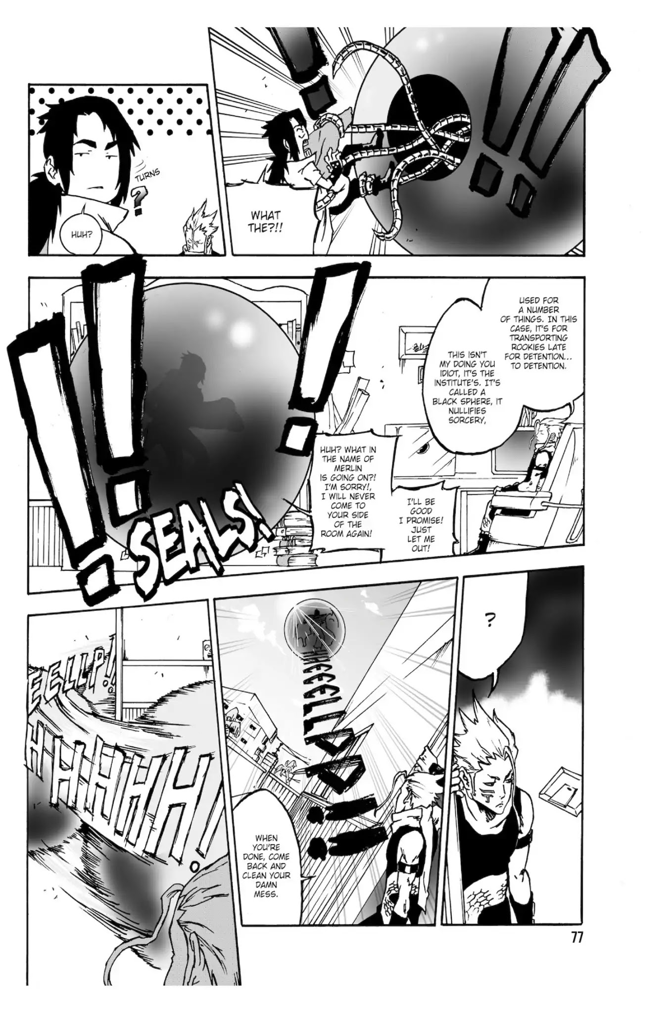 Apple Black Chapter 2 page 20 - Chapter 2: Harbinger