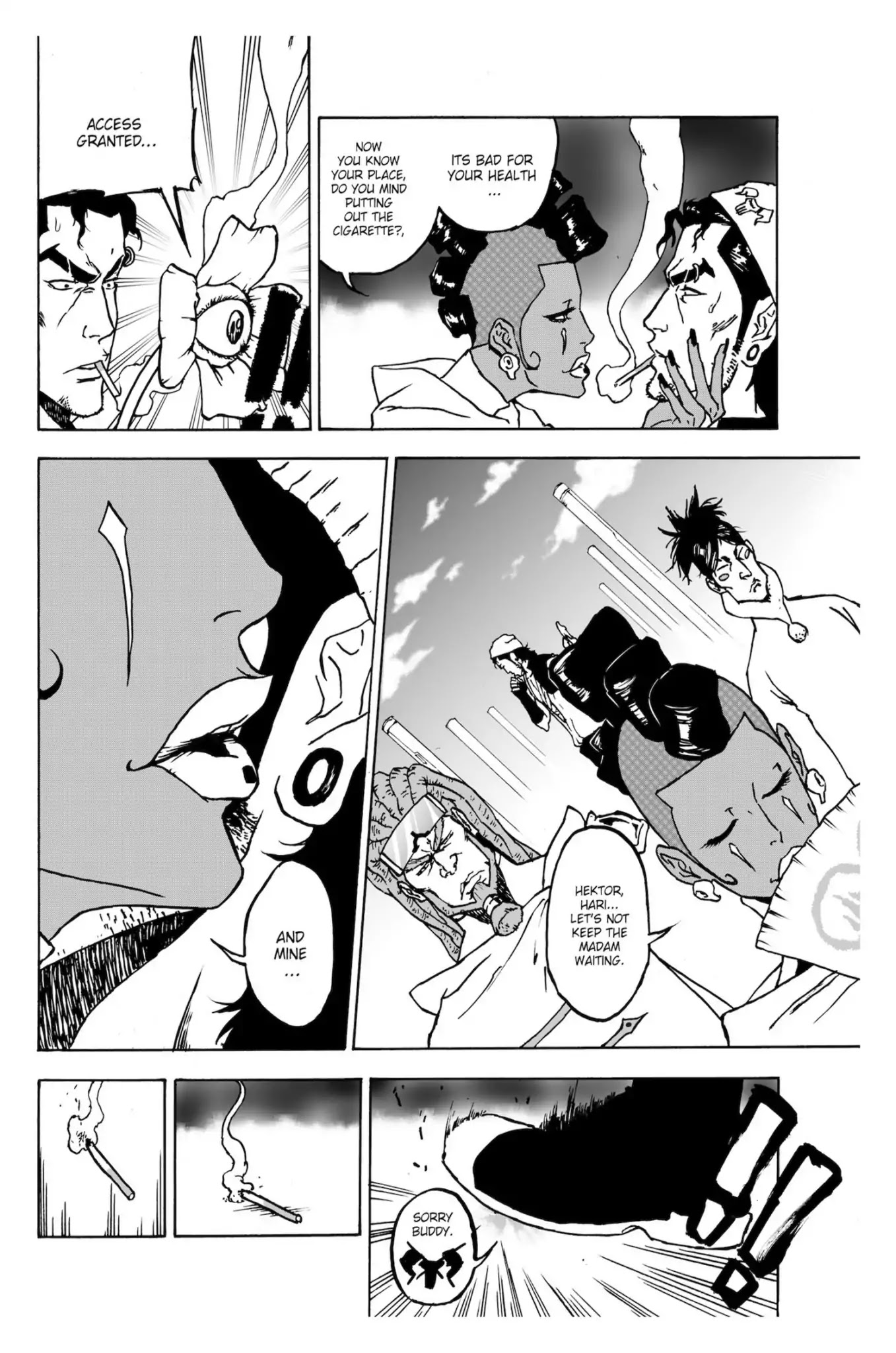 Apple Black Chapter 3 page 5 - Chapter 3: A Rush Of Blood To The Head