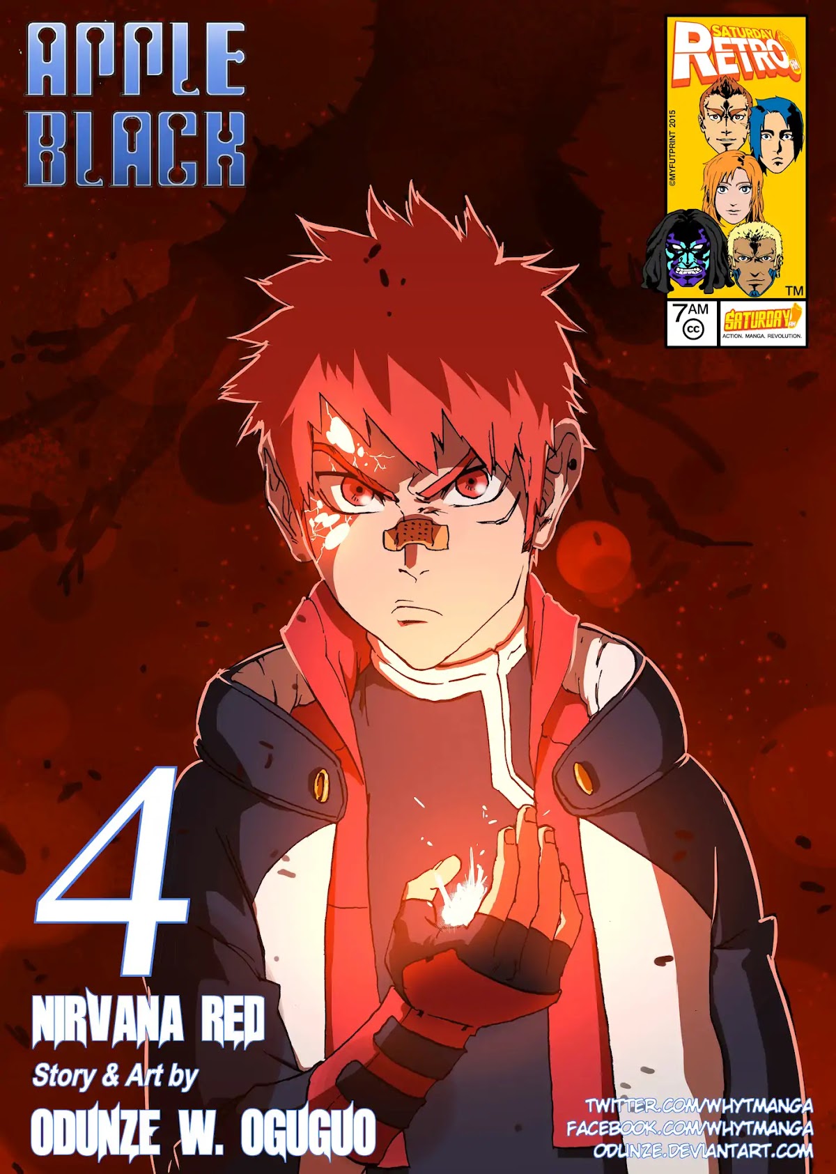 Apple Black Chapter 4 page 1 - Chapter 4: Nirvana Red