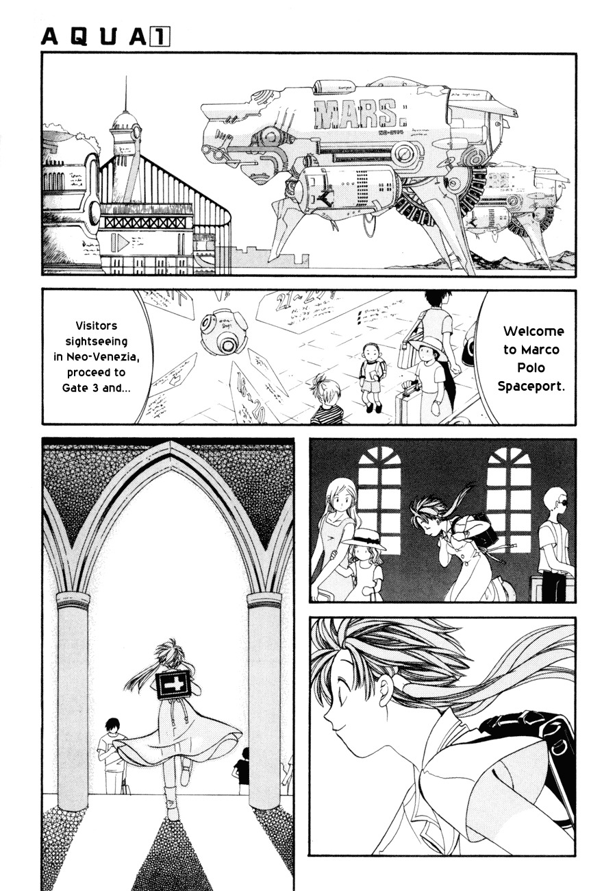 Aqua Chapter 1 page 12 - Chapter 1: The Water Planet