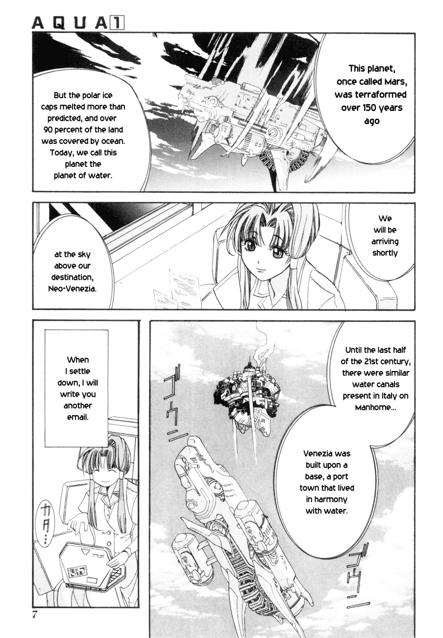 Aqua Chapter 1 page 8 - Chapter 1: The Water Planet