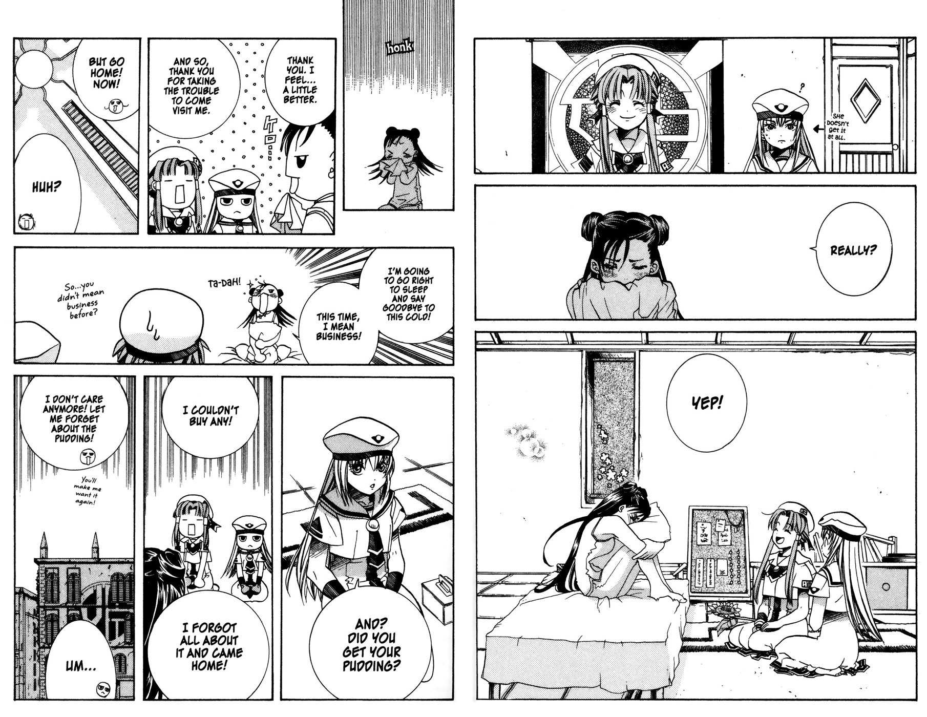Aqua Chapter 10.5 page 10 - Chapter 10.5: Extra: Colds and Pudding