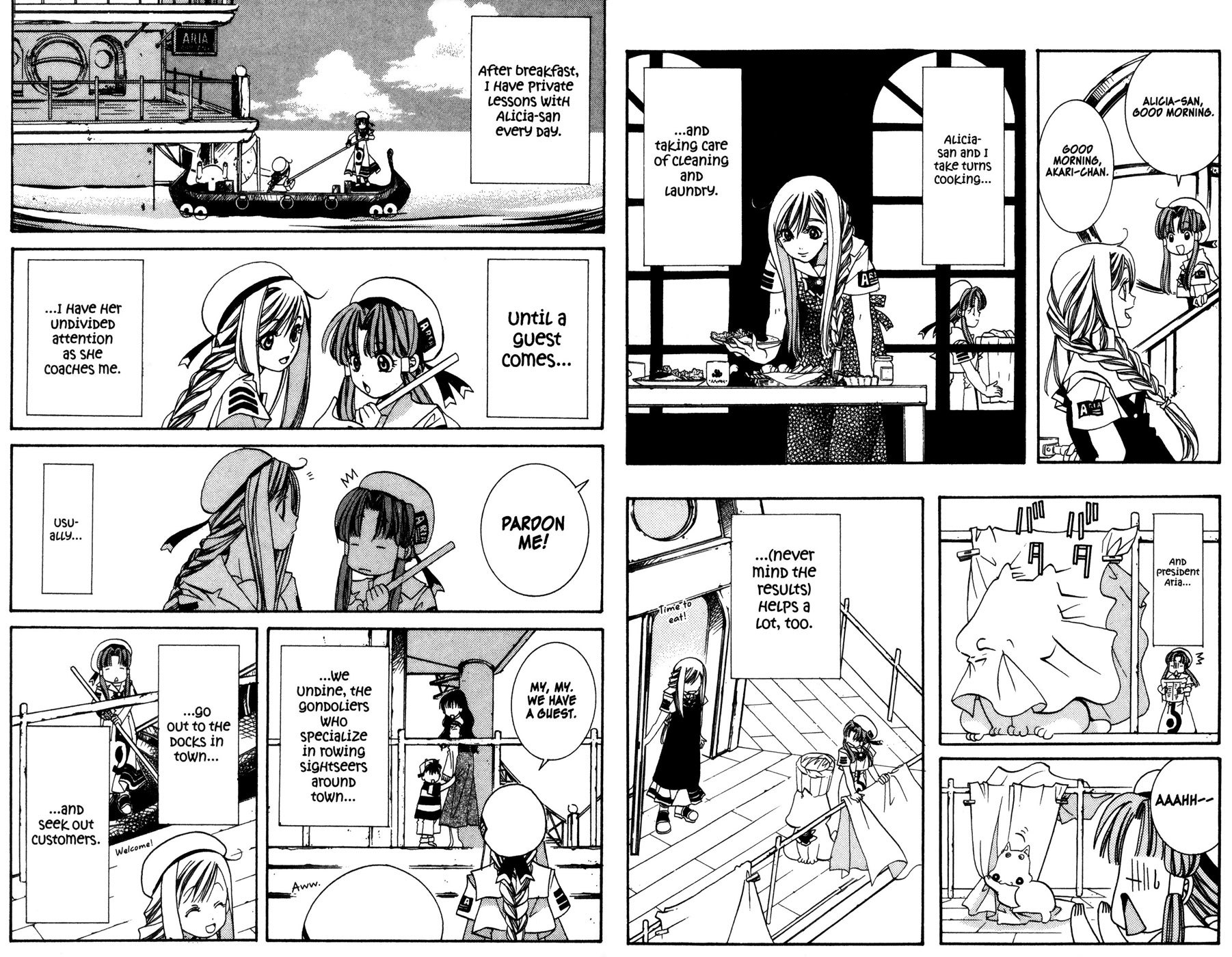 Aqua Chapter 6 page 9 - Chapter 6: My First Customer
