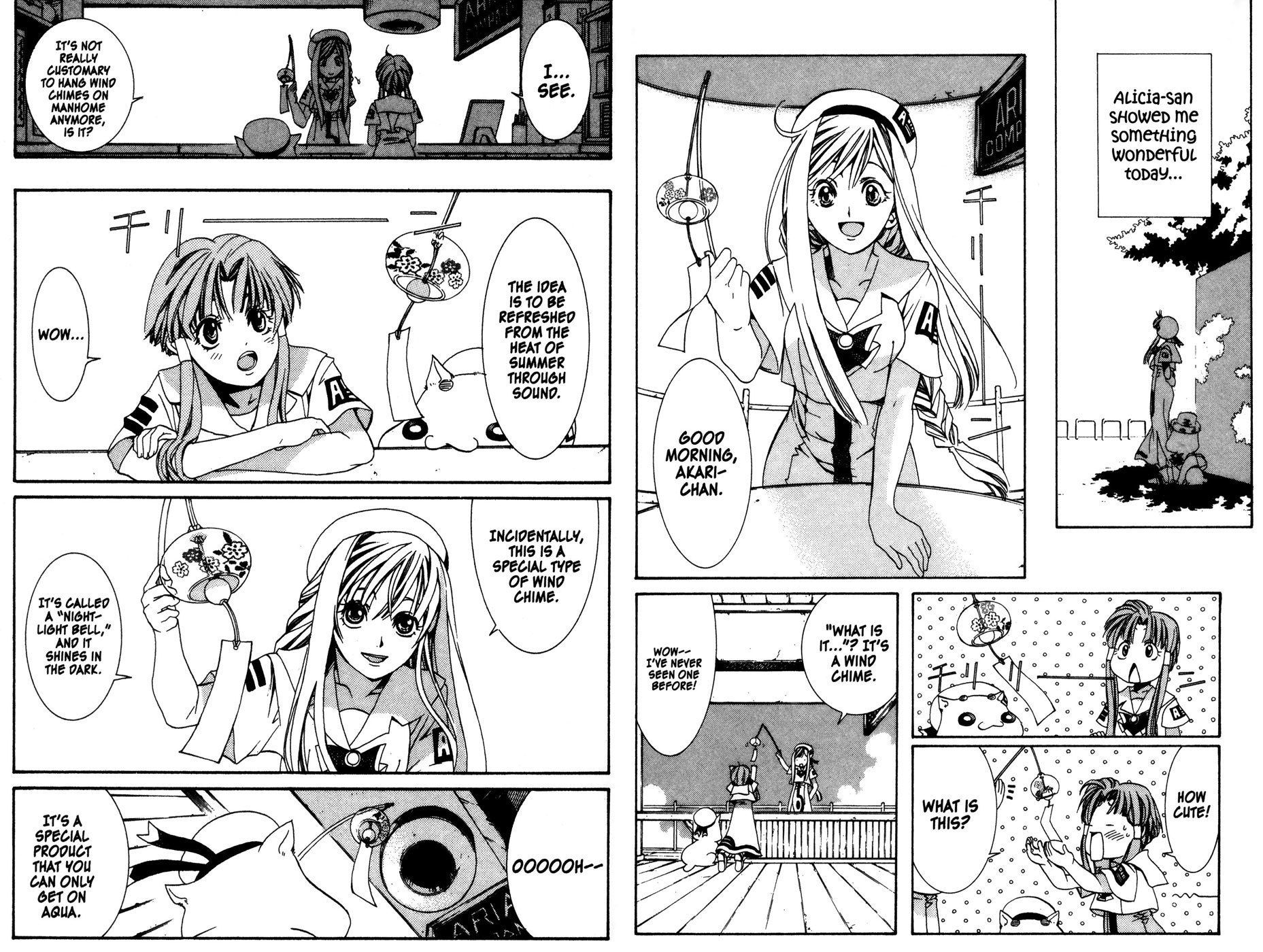 Aqua Chapter 8 page 3 - Chapter 8: Night-light Bells