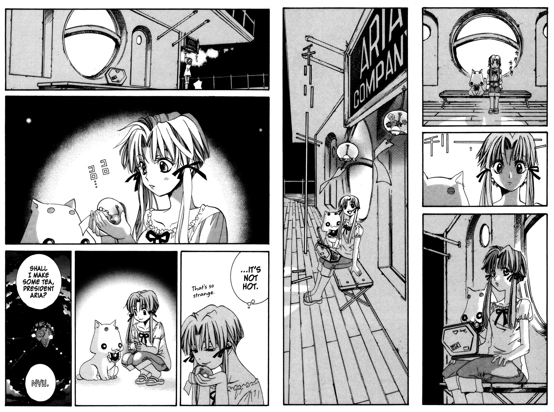 Aqua Chapter 8 page 9 - Chapter 8: Night-light Bells