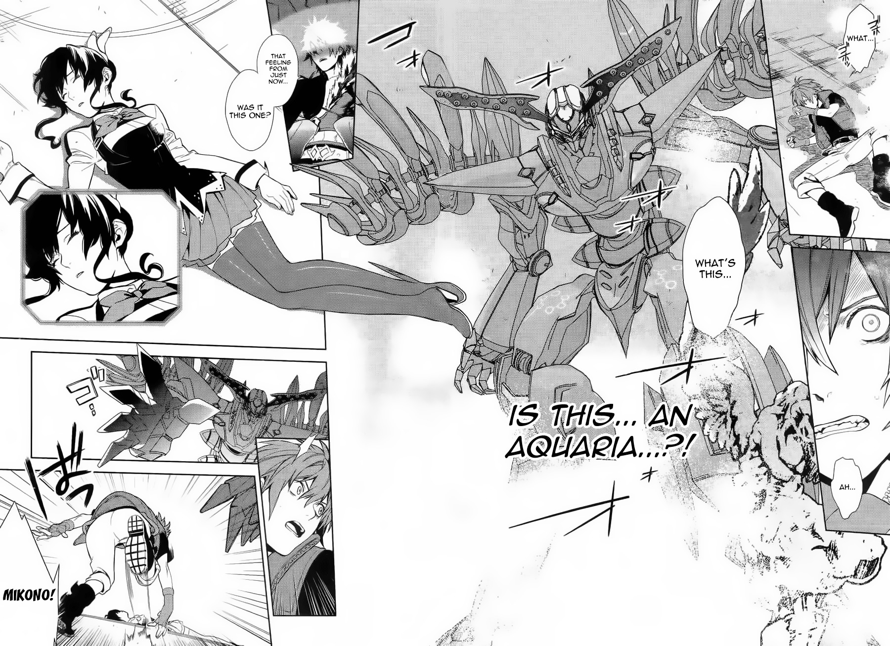 Aquarion Evol Chapter 1 page 33 - Chapter 1