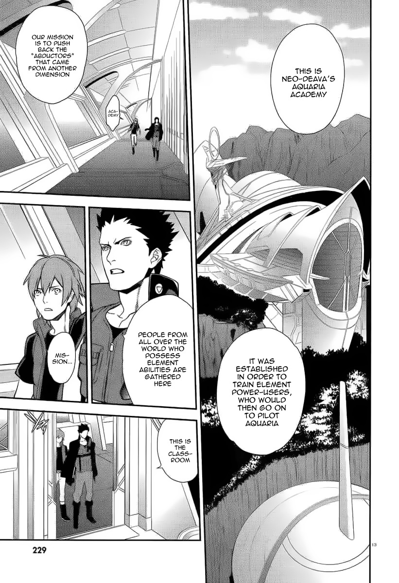 Aquarion Evol Chapter 3 page 13 - Chapter 3