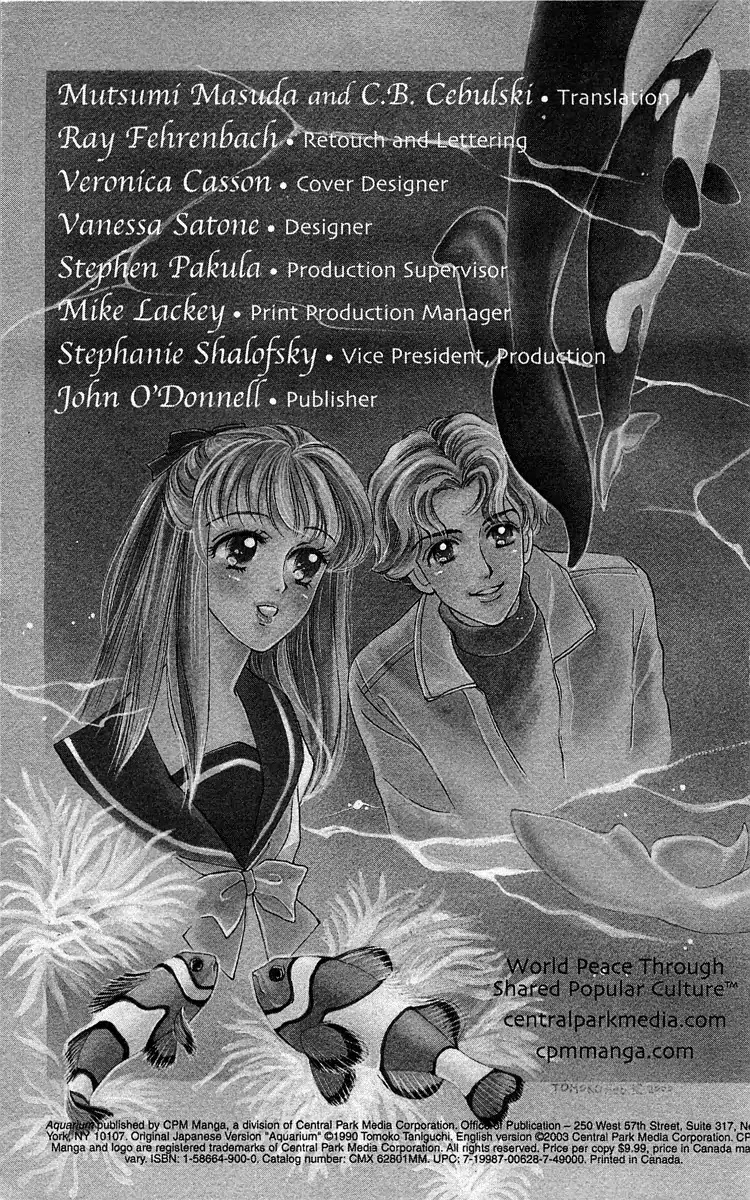 Aquarium (Tomoko Taniguchi) Chapter 1 page 3 - Chapter 1: Aquarium