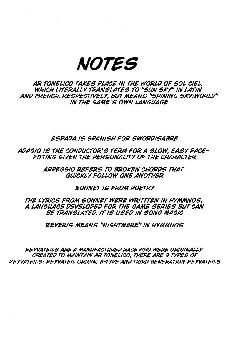 Ar Tonelico - Arpeggio Chapter 1.2 page 2 - Chapter 1 v2 : phrase 1 - The Girl from the Holy Land