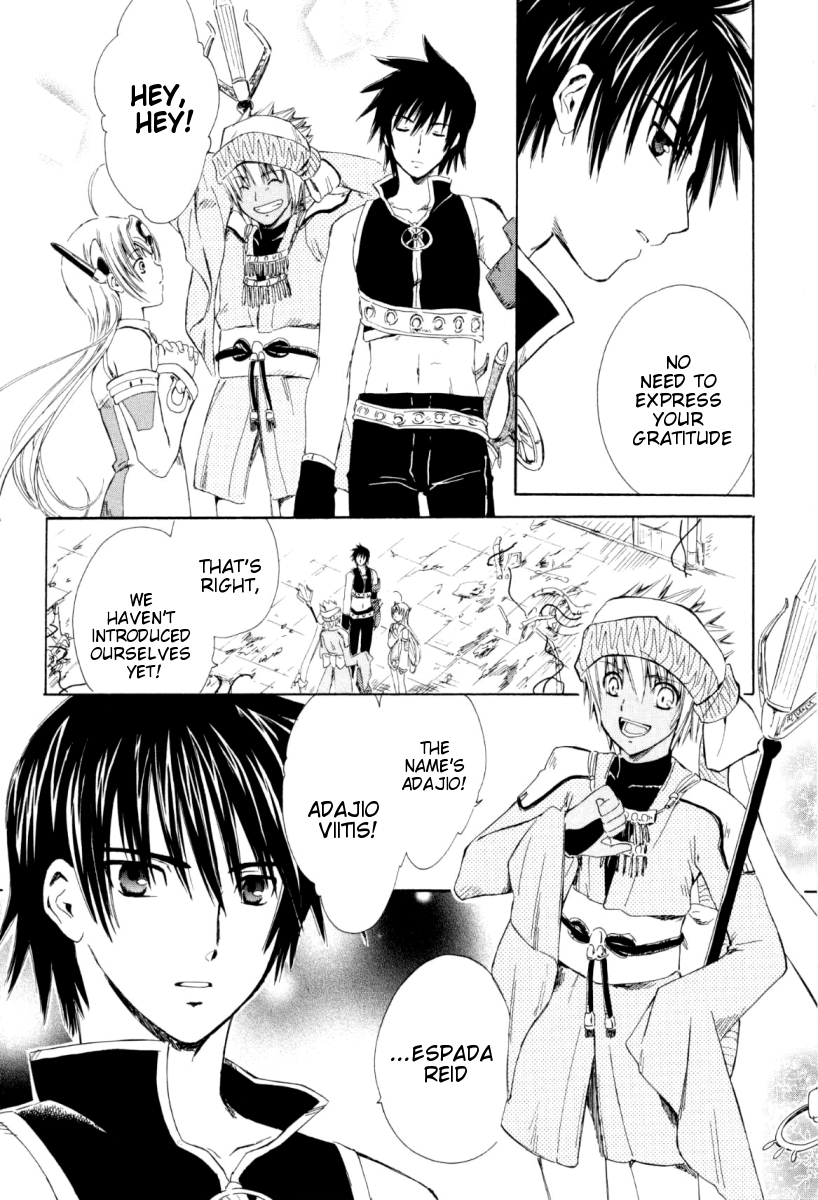 Ar Tonelico - Arpeggio Chapter 1.2 page 53 - Chapter 1 v2 : phrase 1 - The Girl from the Holy Land