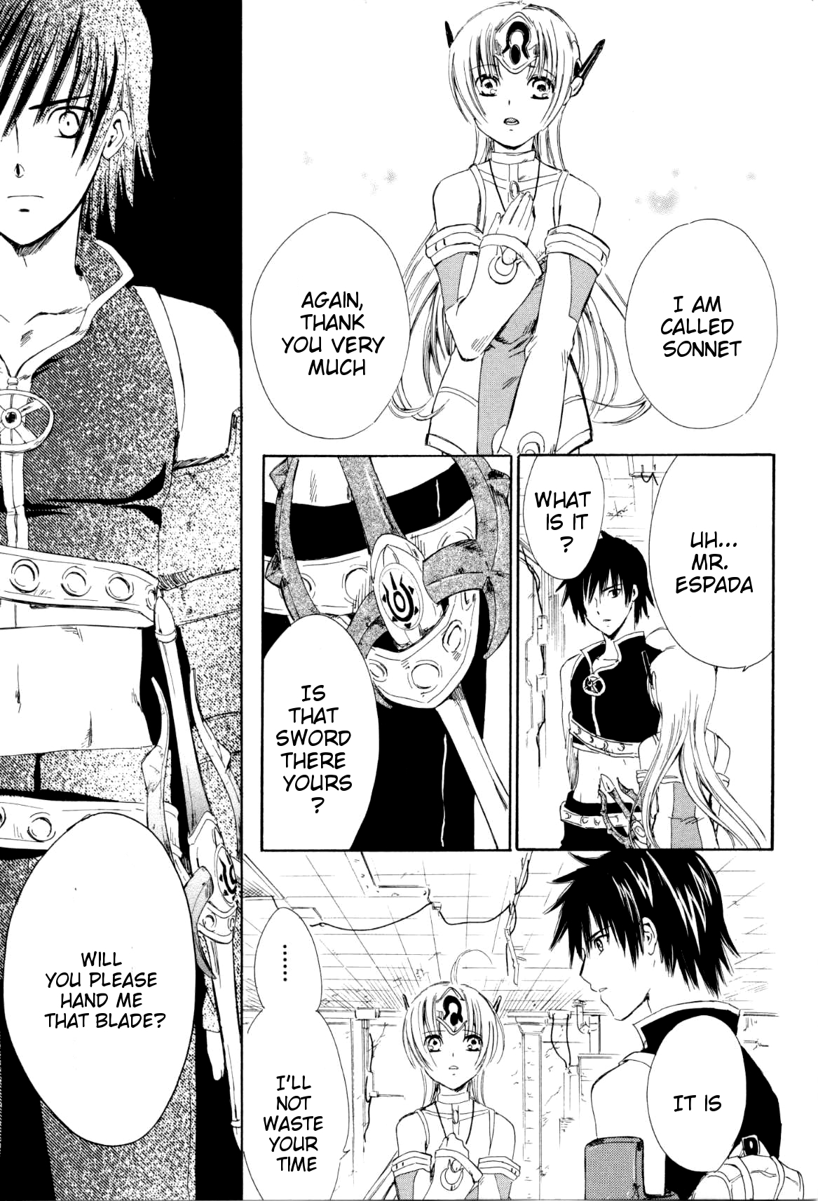 Ar Tonelico - Arpeggio Chapter 1.2 page 54 - Chapter 1 v2 : phrase 1 - The Girl from the Holy Land