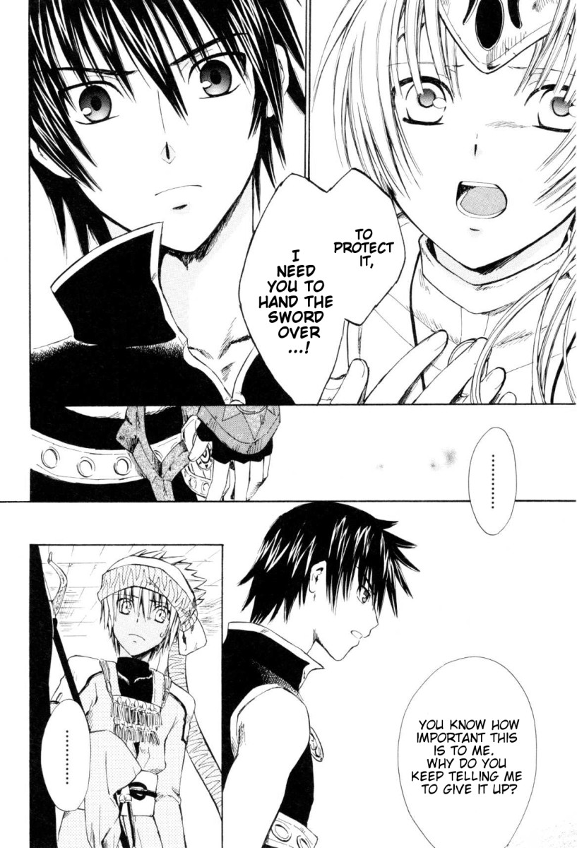 Ar Tonelico - Arpeggio Chapter 2.2 page 36 - Chapter 2 v2 : phrase 2 - A Young Man's Sorrow